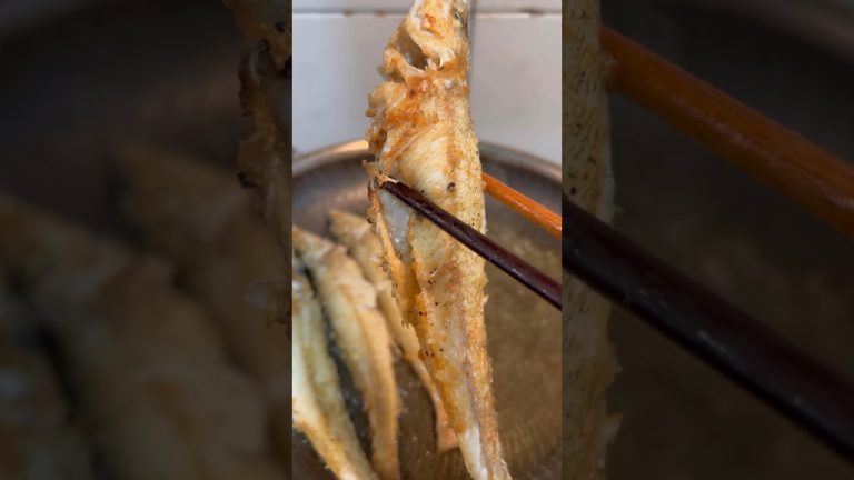 Crispy fried fish! #food #asmr #recipe #shorts