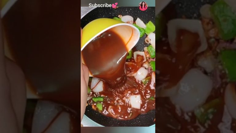 Chilli Chicken recipe🔥|@spoon_and_basket #shortsfeed