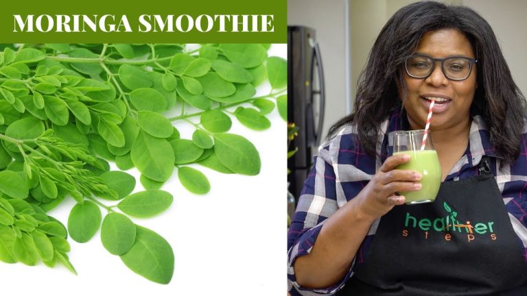 The Best Moringa Smoothie | | Moringa Smoothie Recipes || Skinny recipes | Healthier Steps