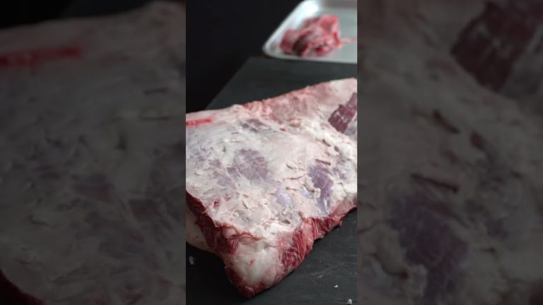 交雑牛の特上カルビが美味すぎた件。 #nikuhack #asmr #肉磨き #焼肉