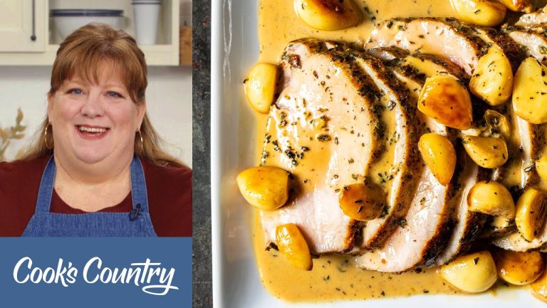 The Ultimate Roast Pork with 40 Cloves of Garlic