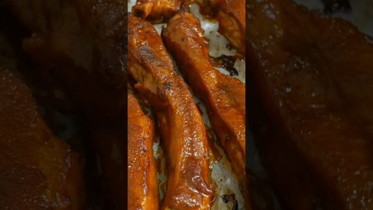 Вместо Шашлыка! Ребрышки в духовке – Все как вы любите!