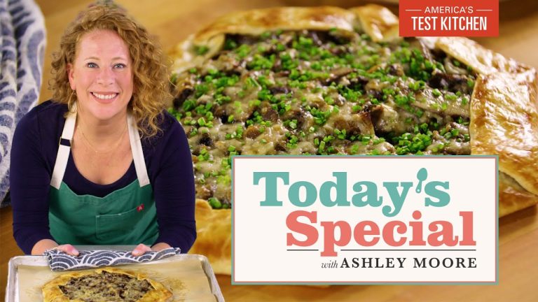 Make a Cheesy Mushroom Crostata in 30 Minutes | Today’s Special