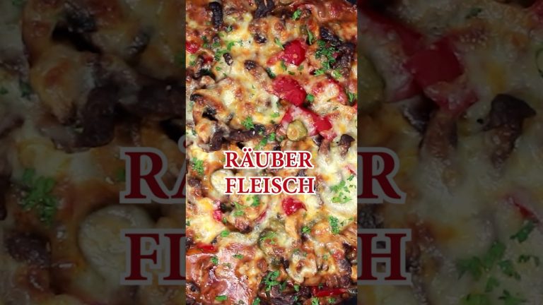 Deftiges RÄUBERFLEISCH – ein köstlicher Klassiker aus dem Ofen #shorts