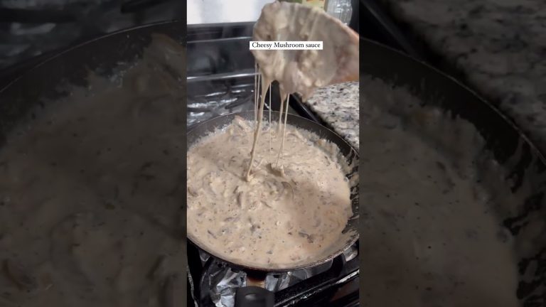 Cheesy Mushroom White Sauce Pasta 🍝 White Sauce Pasta Recipe | Cheese sauce Recipe ❤️