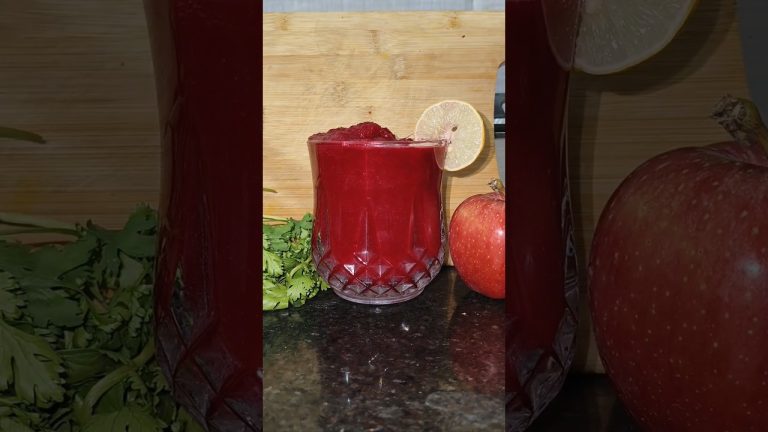 Healthy Drink in 2 minutes | Beetroot Smoothie | smoothie recipes for weight loss | #shorts