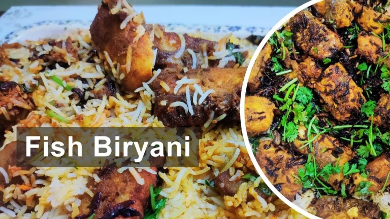 Fish Biryani | Komta Fish Biryani |  फिश बिर्यानी | Fish TIkka Biryani | Seafood recipes indian