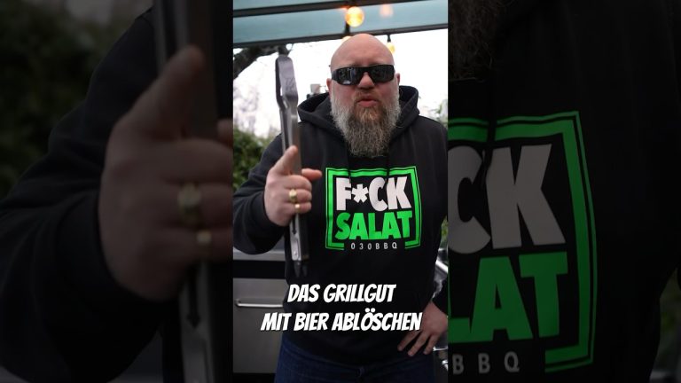 Mit Bier ablöschen ? #sagmalbobby #030bbq #bbq #grillen #grill