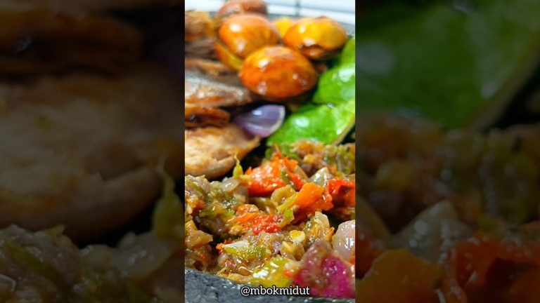 sambel plus super  lezat #shorts