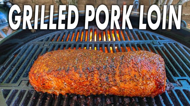 How To Grill Pork Loin – Plus A Simple Honey Mustard Glaze