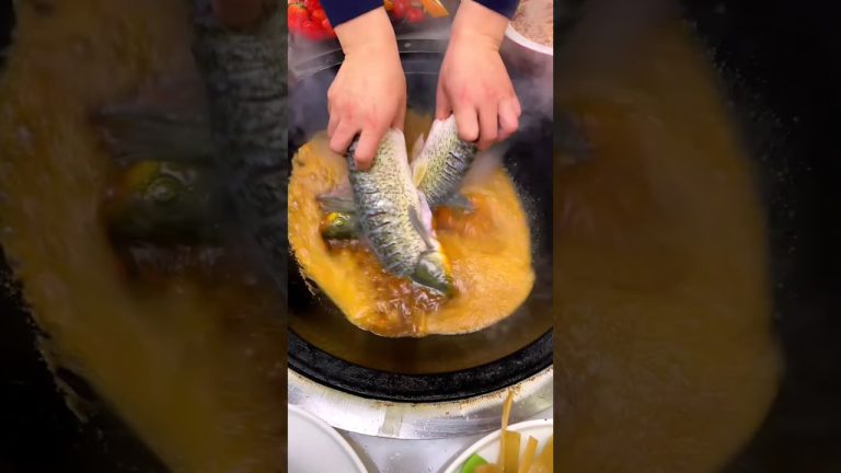 best fishing cooking recipes😋🤤how to cook fish/Asian street food #cooking #food #shortvideo #shorts