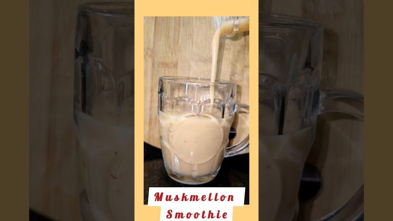 Muskmellon smoothie | muskmellon apple juice | healthy drink | healthy drinks to make at home
