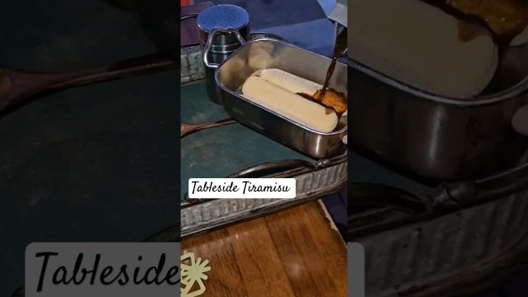 Tableside Tiramisu🍫 #tiramisu #desserts #chocolate #miamibeach #rva #coffee #italianfood #dessert