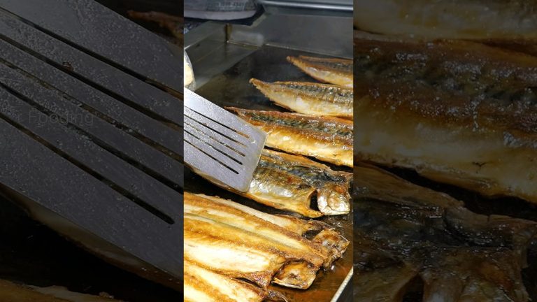 생선팔다가 주인이 직접 구워 초대박난 고등어구이 – Amazing Grilled Fish Cooked Directly At a Fish Shop