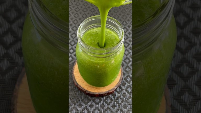 Green Smoothie – Detox weight loss Smoothie #shorts #greensmoothie