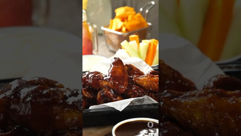 BBQ chicken wings | Step-by-step Recipe