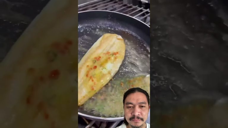 การทำปลาที่น่าทึ่ง #food #fish #cooking #seafood #asmrfood