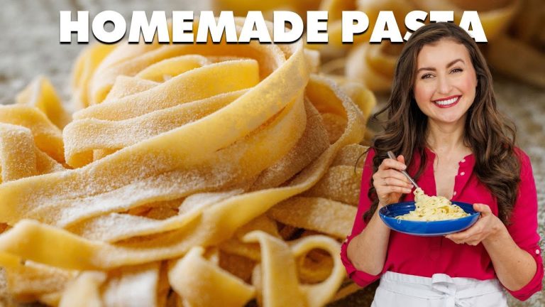 Easy Homemade Pasta Recipe – A Step-by-Step Guide