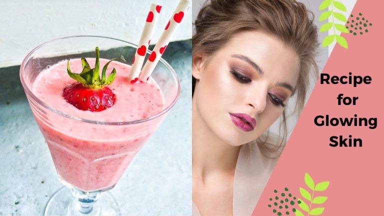 Try this recipe for Glowing Skin | This is a great Antioxidant Smoothie with plant-based ingredients