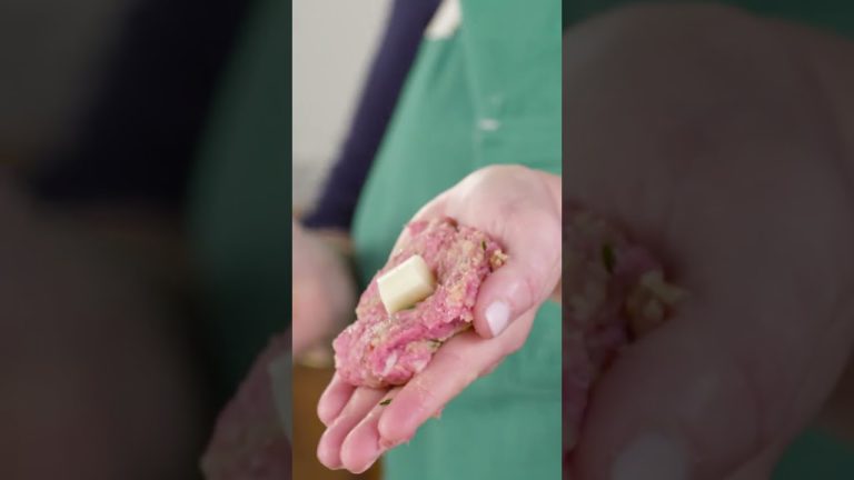 The Secret to Stuffed Meatballs #Shorts