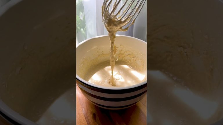 Leave Your  Pancake Batter Lumpy #Shorts