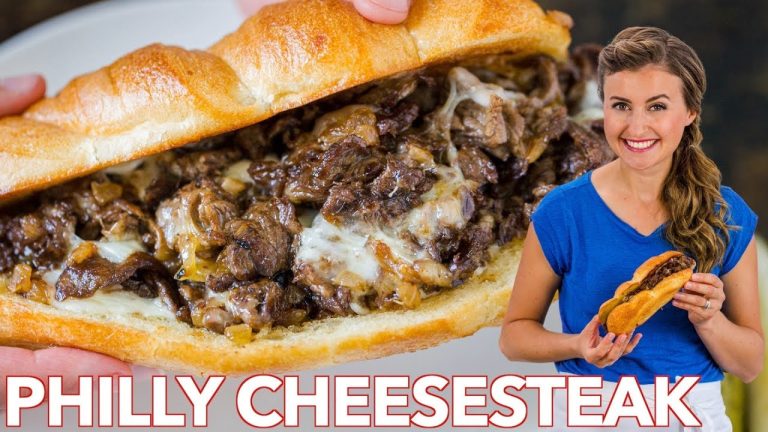 How To Make Classic Philly Cheesesteak Sandwich