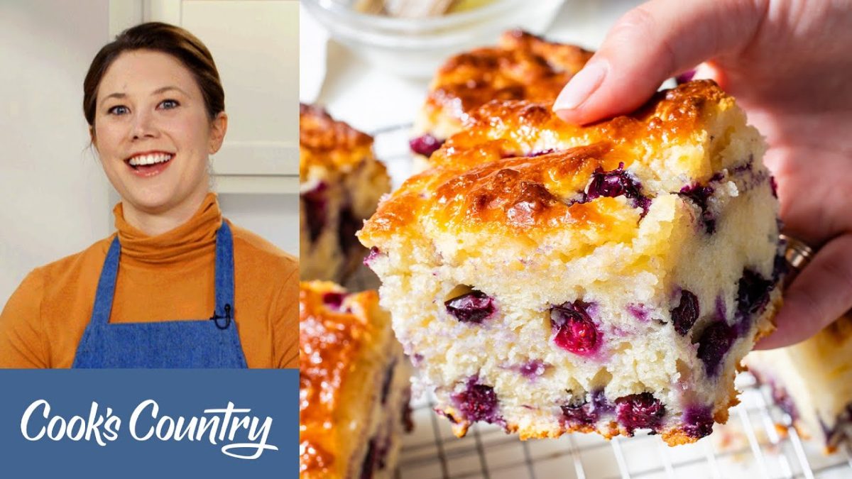 How to Make Buttery Blueberry Biscuits