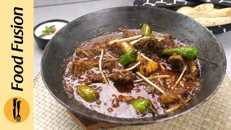 Highway Style Mutton Koyla Karahi Recipe By Food Fusion