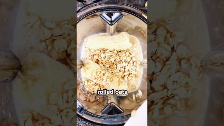 The best peanut butter banana protein smoothie 🔥|Banana Peanut Butter Smoothie #viral#shortsvideo