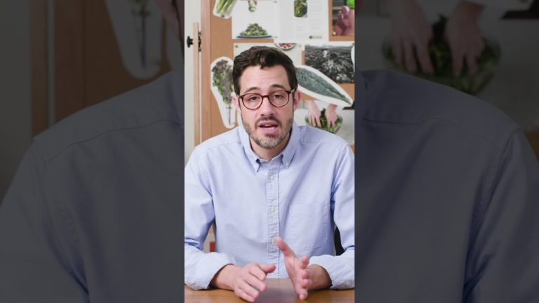 Don’t Toss Kale Stems, Pickle Them #Shorts