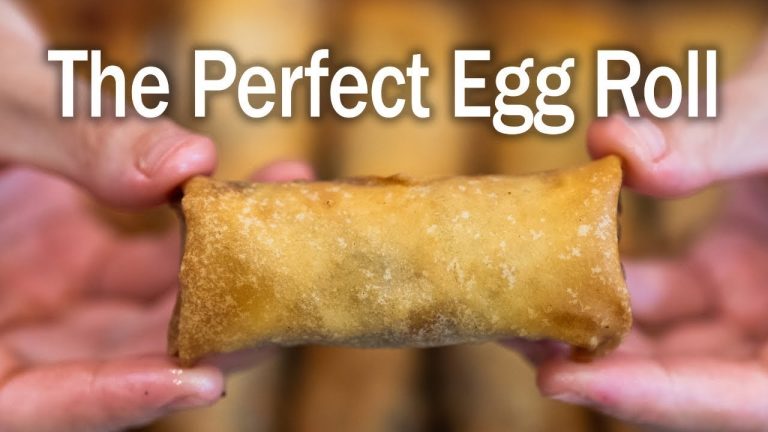 BETTER THAN TAKEOUT – Crispy Egg Roll Recipe (Shanghai Style)