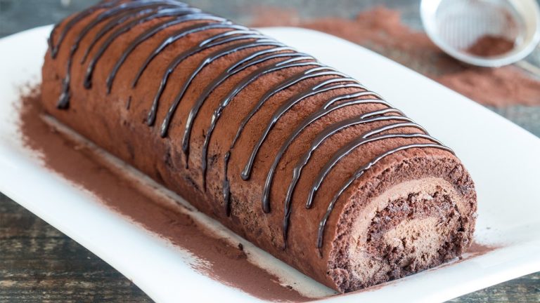 Chocolate Swiss Roll Recipe