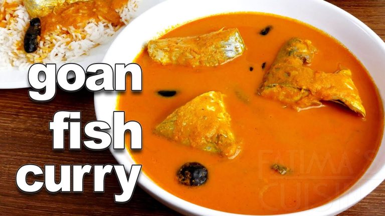 Goan Fish Curry Recipe | NO Oil Curry for Rice | Authentic Goan Recipes | Goan Recipes by Fatima