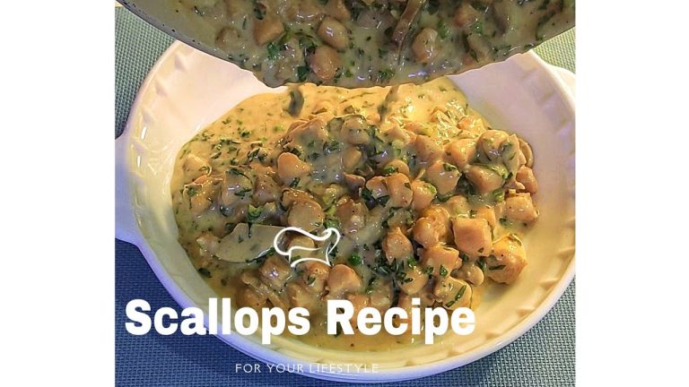 SIMPLE SCALLOPS RECIPE | SEAFOOD
