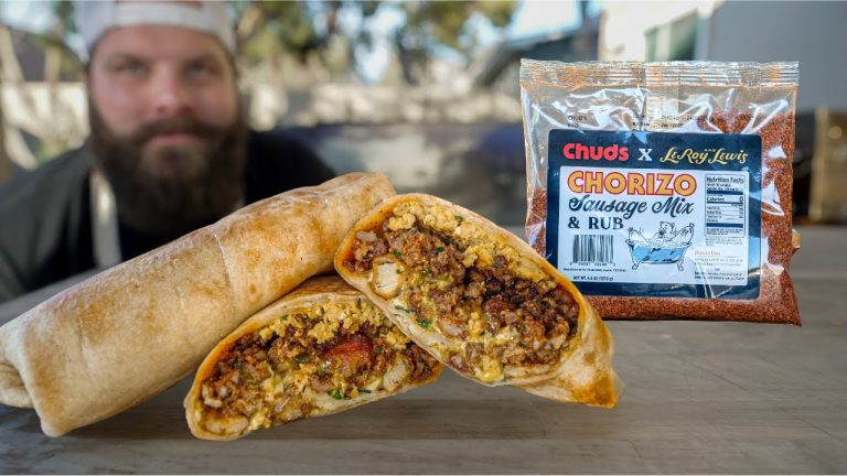 Chorizo Burrito! | Chuds BBQ