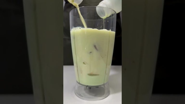 Healthy Banana Protein Smoothie Recipe #shorts