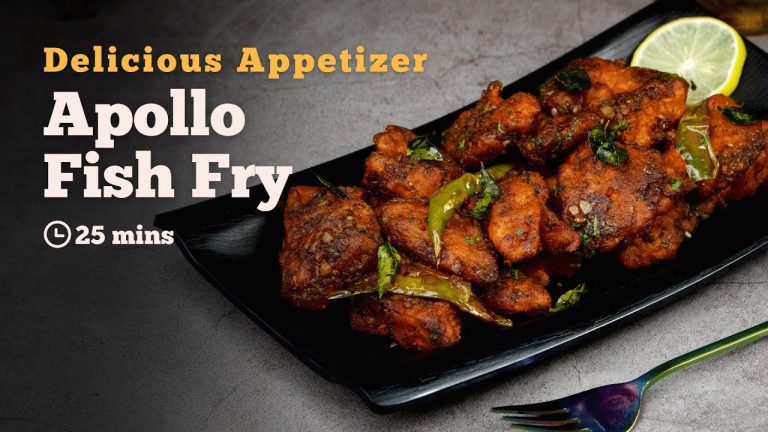 Apollo Fish Fry | Starter Recipes | Fish Starters | Andhra Recipes | Cookd