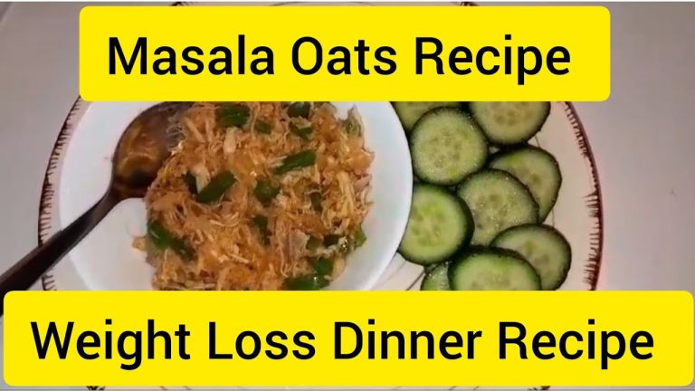Oats Recipes for Weight Loss | Masala Oats Recipe | Weight Loss Dinner Recipes @Aisha's Lifestyle