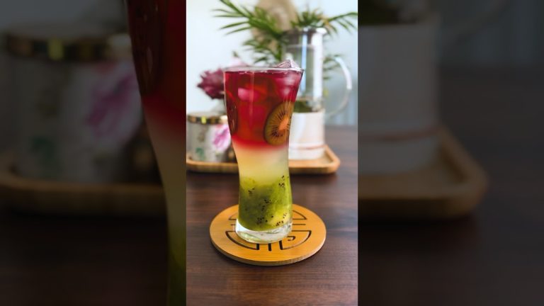 Kiwi Mojito Recipe #shorts #refreshingdrink #kiwi #juice