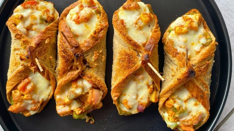 Bread Zingy Parcel I Quick Bread Recipe I Domino's se Tasty Ziggy Parcel I YN Food Affair