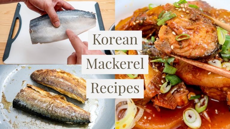 Korea's Favorite Fish: Mackerel! (2 Recipes)