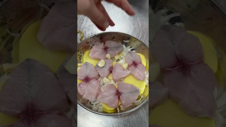 King fish casserole 👌✔️Kral balığı ekşili👍🐟 #fish #food #seafood