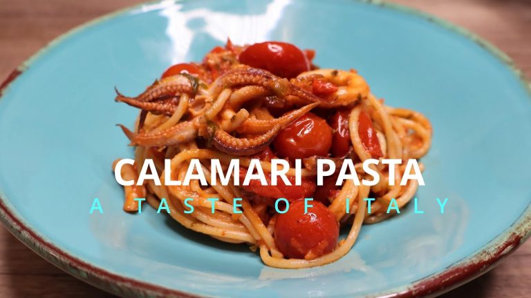 From Ocean to Plate: One of my favourite pasta recipes!