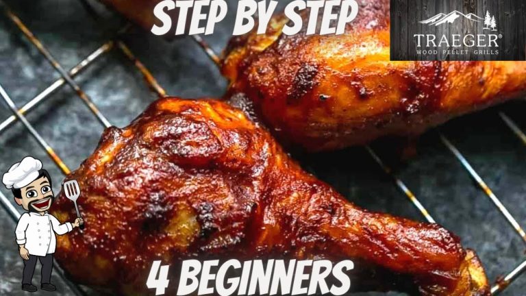 Smoke chicken legs on pellet grill – how to smoke chicken legs on traeger grill