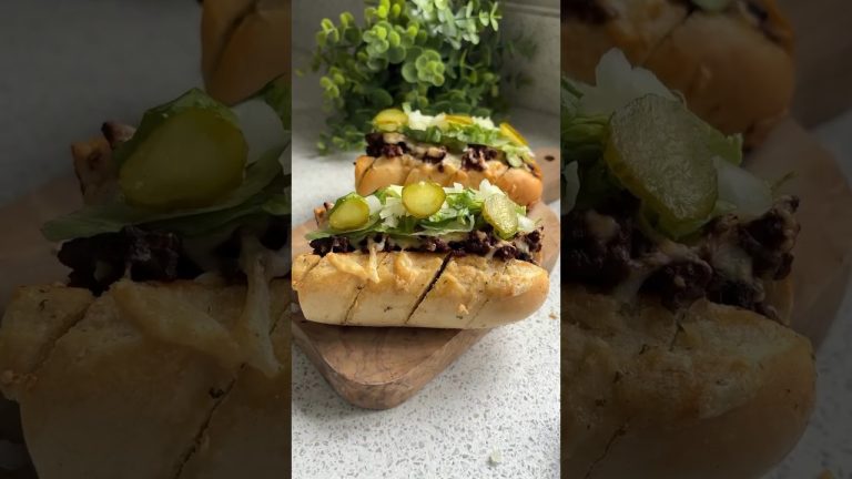 Big Mac Garlic Bread #cooking #food #recipes #shorts #viral