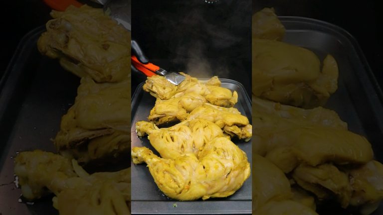 Arabic Chicken Mandi #shorts #asmr