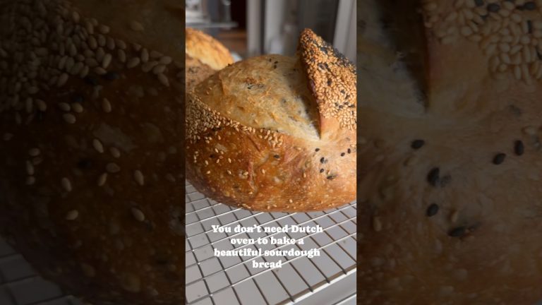 Sourdough bread no Dutch oven #shortvideo