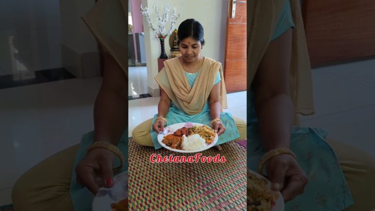 100% Homemade Seafood Meals😋 Prawns Biryani, Fish Fry, Fish Curry | South Indian Food #nonveg #lunch