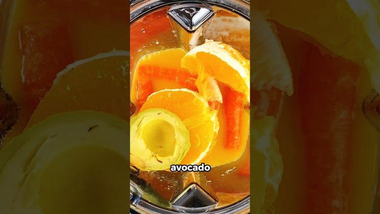 Avocado Orange Smoothie |Easy Breakfast Smoothie #viral #shortsvideo #bestsmoothie #smoothie