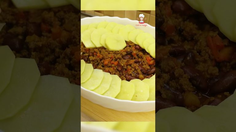 Quick and Delicious Beef Potato Recipe! #BeefRecipe #PotatoRecipe #CookingVideo #RecipeVideo